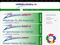 webdesignundhosting.ch Webseite Vorschau