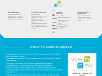 webdex.at Webseite Vorschau