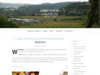 webenheim-online.de Webseite Vorschau