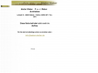 weber-atelier.de Webseite Vorschau