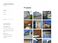 weber-architekten.ch Webseite Vorschau