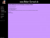 weber-dornach.de Webseite Vorschau
