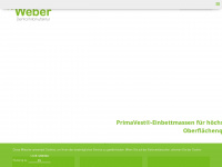 weber-dental-manufaktur.ch Webseite Vorschau
