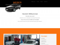 weber-karosserie.de Webseite Vorschau