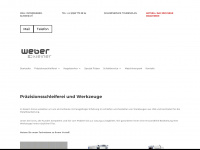 weber-kleiner.ch Webseite Vorschau