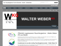 weber-kg.at Webseite Vorschau