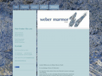 weber-marmor.de Webseite Vorschau