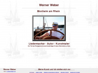 weber-monheim.de Webseite Vorschau