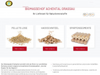 biomassehof-achental.de Webseite Vorschau