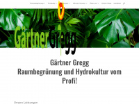 gaertner-gregg.de Webseite Vorschau