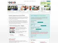 dgvd.org Webseite Vorschau