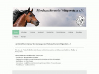 pferdezuchtverein-wittgenstein.de Webseite Vorschau