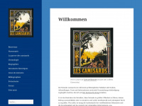 camisards.net Webseite Vorschau