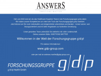 answers.de Webseite Vorschau