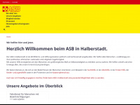asb-halberstadt-wernigerode.de Webseite Vorschau