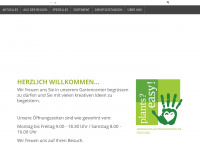 webergartencenter.ch Webseite Vorschau