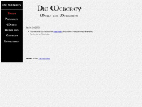 weberey.de Webseite Vorschau