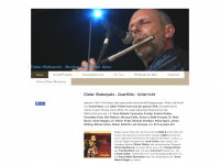 weberpals-flute.de Webseite Vorschau