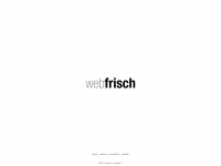 webfrisch.ch Webseite Vorschau