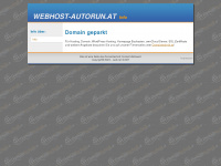webhost-autorun.at Webseite Vorschau