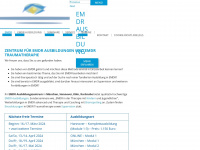 emdr-ausbildungszentrum.de Webseite Vorschau