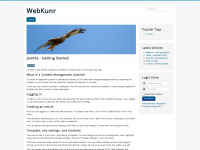 webkunr.de Webseite Vorschau