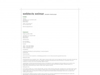 webtects.de Webseite Vorschau