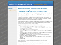 webtechnikaustria.at Webseite Vorschau