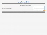 webtonine.de Webseite Vorschau