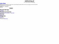 webtuning.at Webseite Vorschau