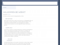 webvet.de Webseite Vorschau