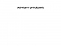 webwissen-golfreisen.de Webseite Vorschau