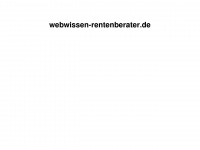 webwissen-rentenberater.de Webseite Vorschau