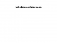webwissen-golfplaetze.de Webseite Vorschau