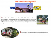 wechselbergerhof.de Webseite Vorschau
