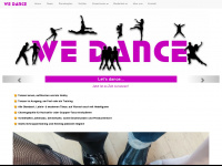 wedance.ch Webseite Vorschau