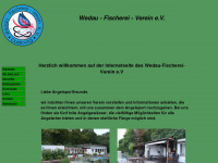 wedau-fischerei-verein.de Webseite Vorschau