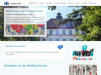 wedding-schule.de Webseite Vorschau