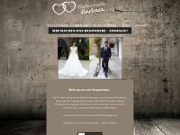 weddingdesign.de Webseite Vorschau