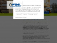 wedel-baumaschinenteile.de Webseite Vorschau