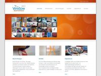 wedow-werbung.de Webseite Vorschau