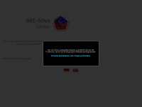 wee-solve.de Webseite Vorschau