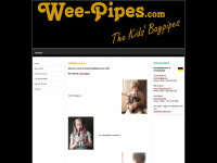 weepipes.de Webseite Vorschau