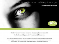 wegohneangst.ch Webseite Vorschau