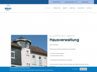 weha-immobilien.de Webseite Vorschau