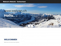 wehren.ch Webseite Vorschau