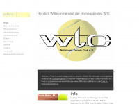 wehringer-tc.de Webseite Vorschau
