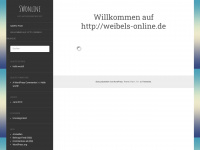 weibels-online.de Webseite Vorschau