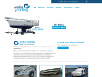 weihe-yachting.de Webseite Vorschau