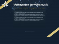 weihnachten-volksmusik.ch Webseite Vorschau